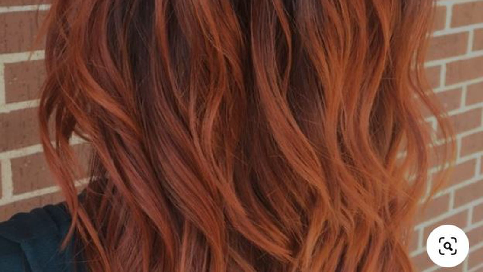 Ombre hair cuivré
