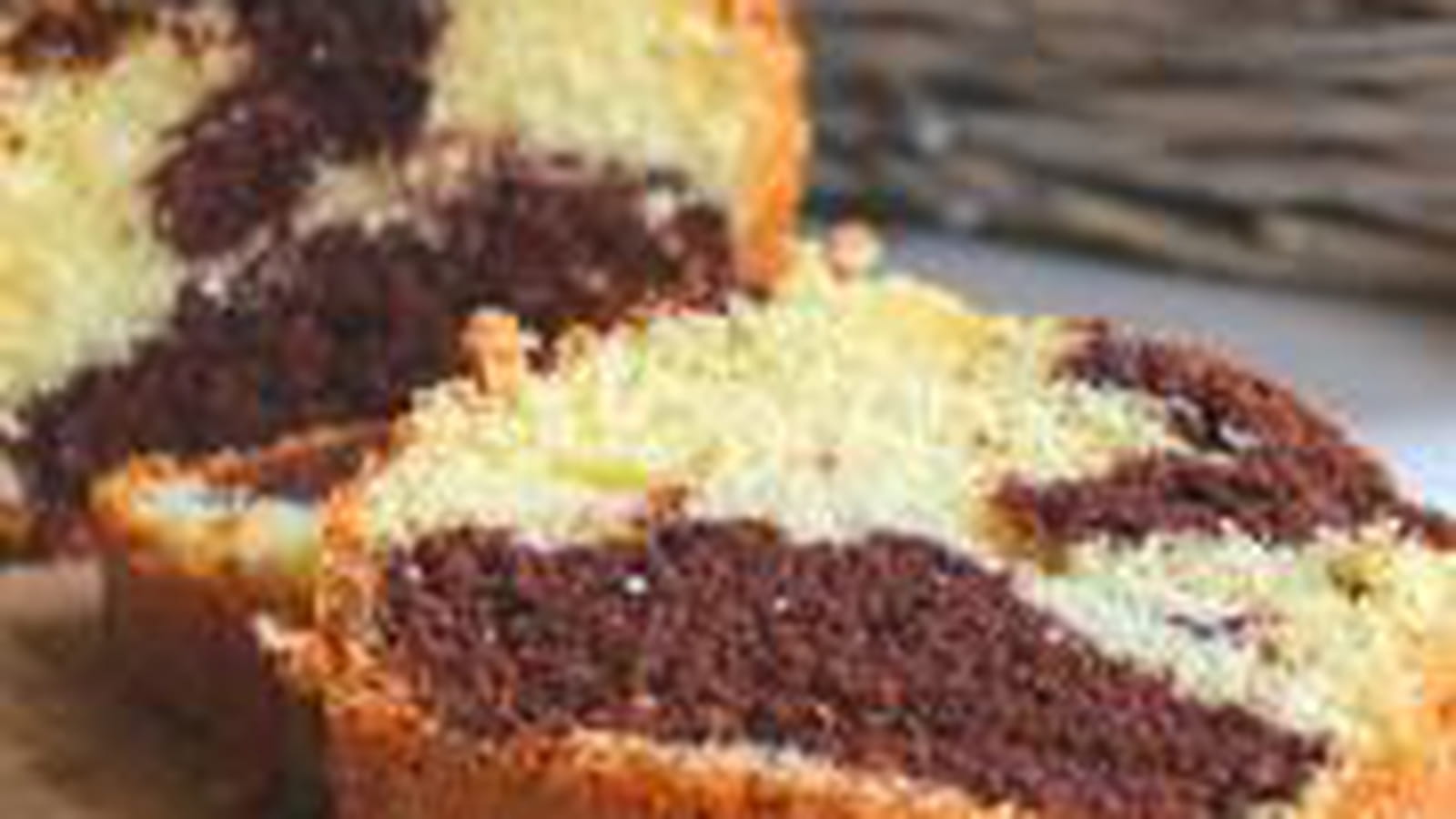 Cake marbré chocolat et Grand Marnier