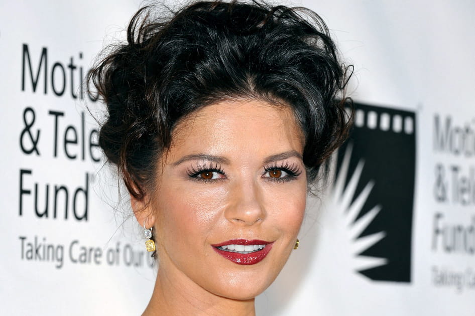 Les cils de biche de Catherine Zeta-Jones