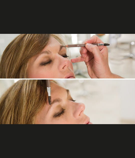 Le travail des sourcils