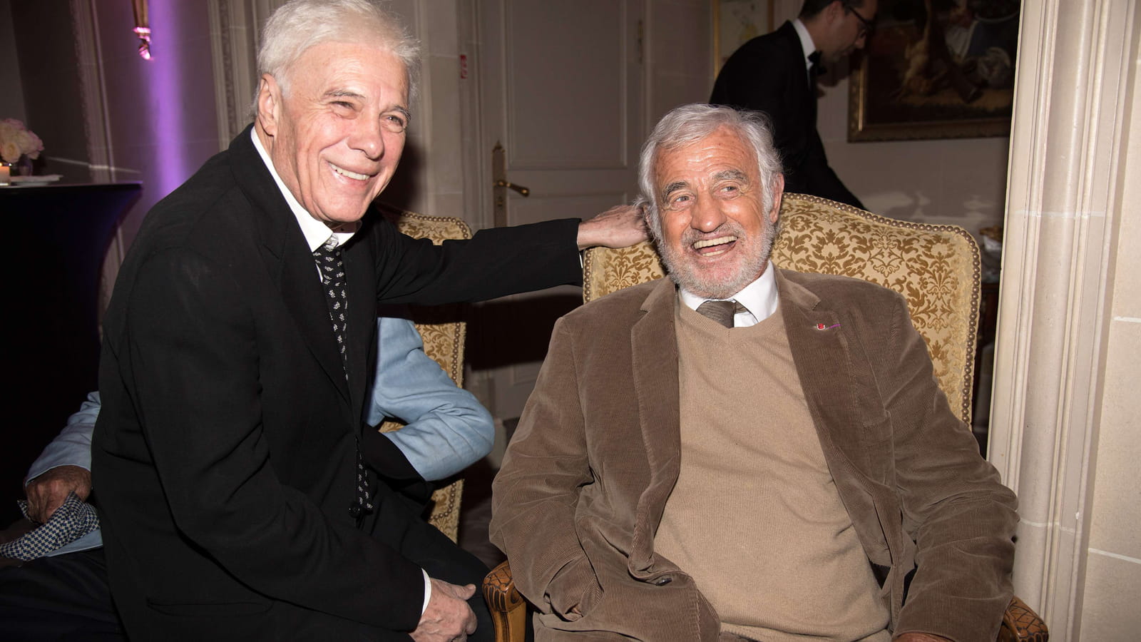 Guy Bedos et Jean-Paul Belmondo