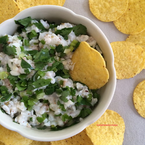Ceviche de lotte
