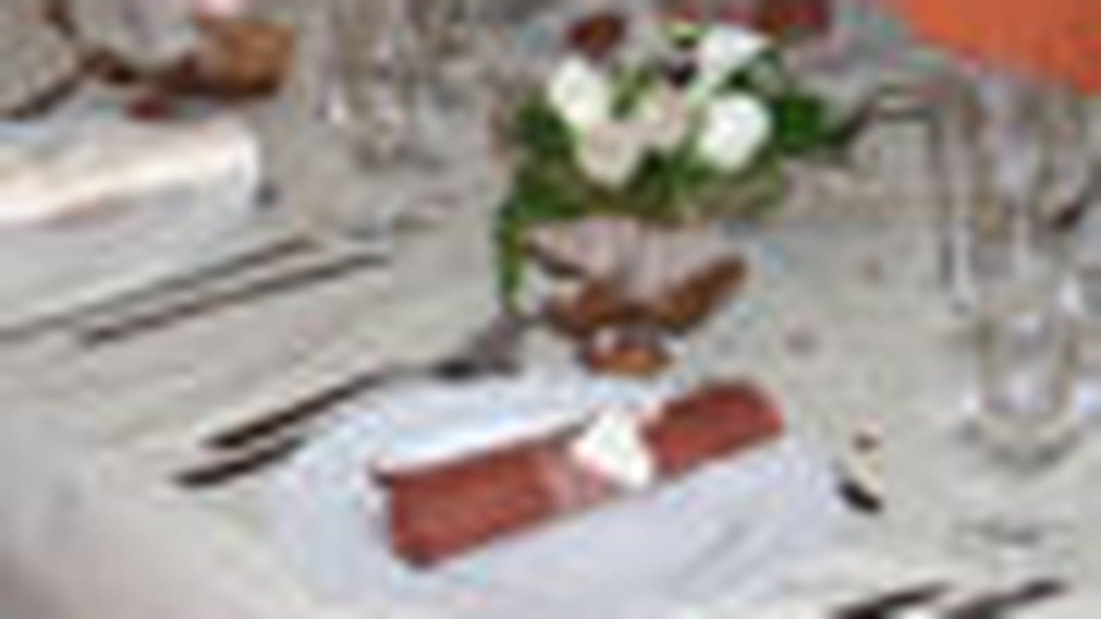 Déco des tables
