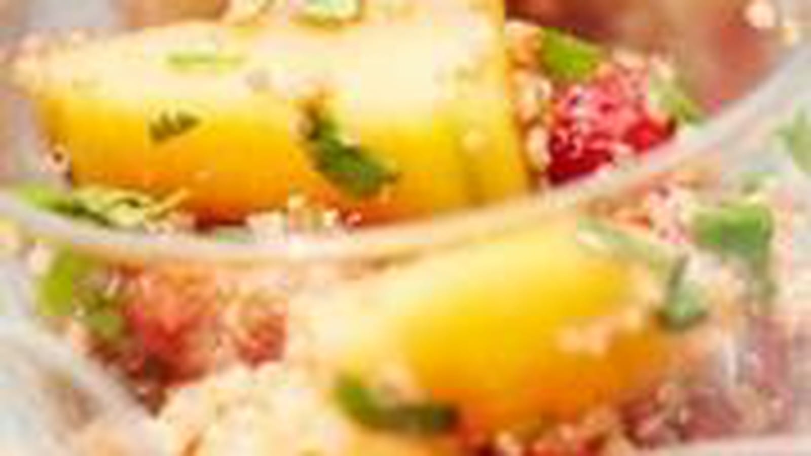 Salade de fruits au quinoa belge bio