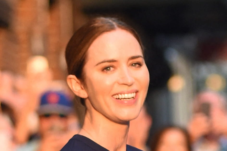 La coloration brune d'Emily Blunt