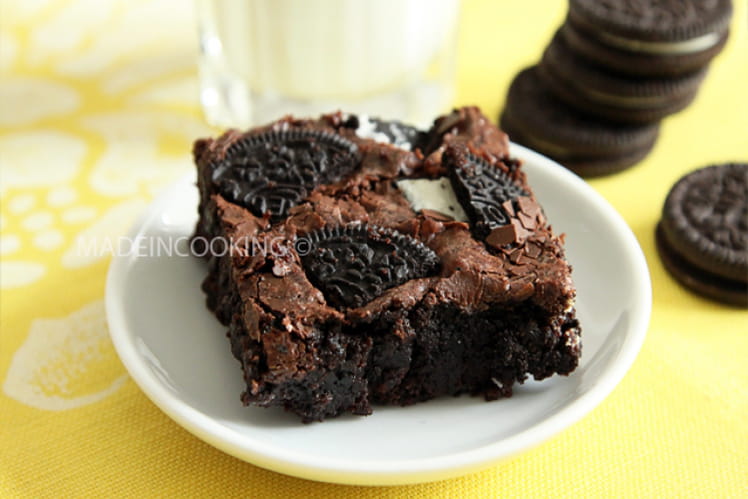 Recette De Brownies Oreo