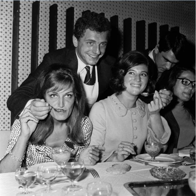 Dalida, Jacques Martin, Sheila et Nana Mouskouri