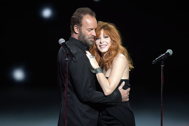 Myl&egrave;ne et Sting, un duo complice