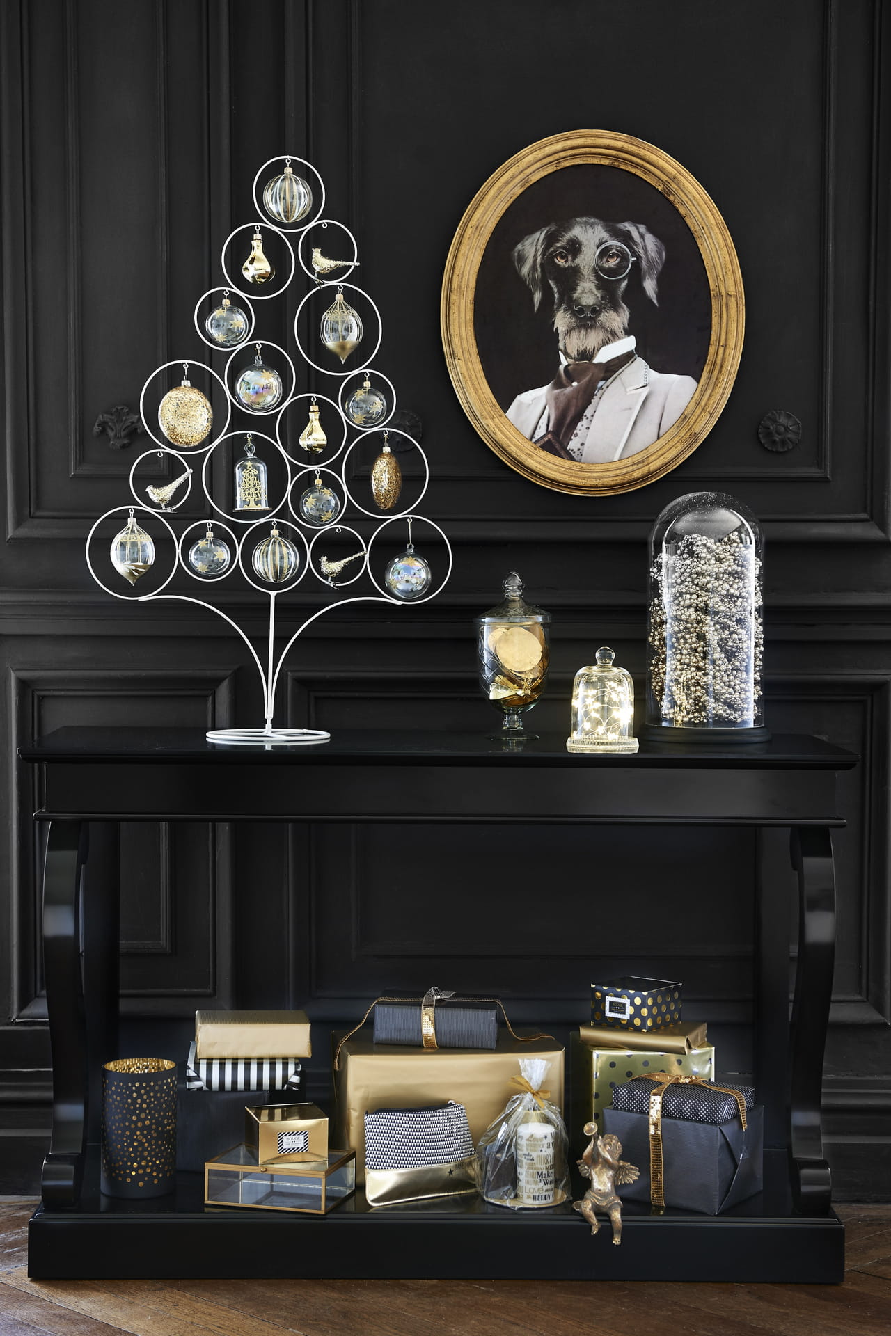 Sapin à Poser Blackstage En Métal Chez Maisons Du Monde