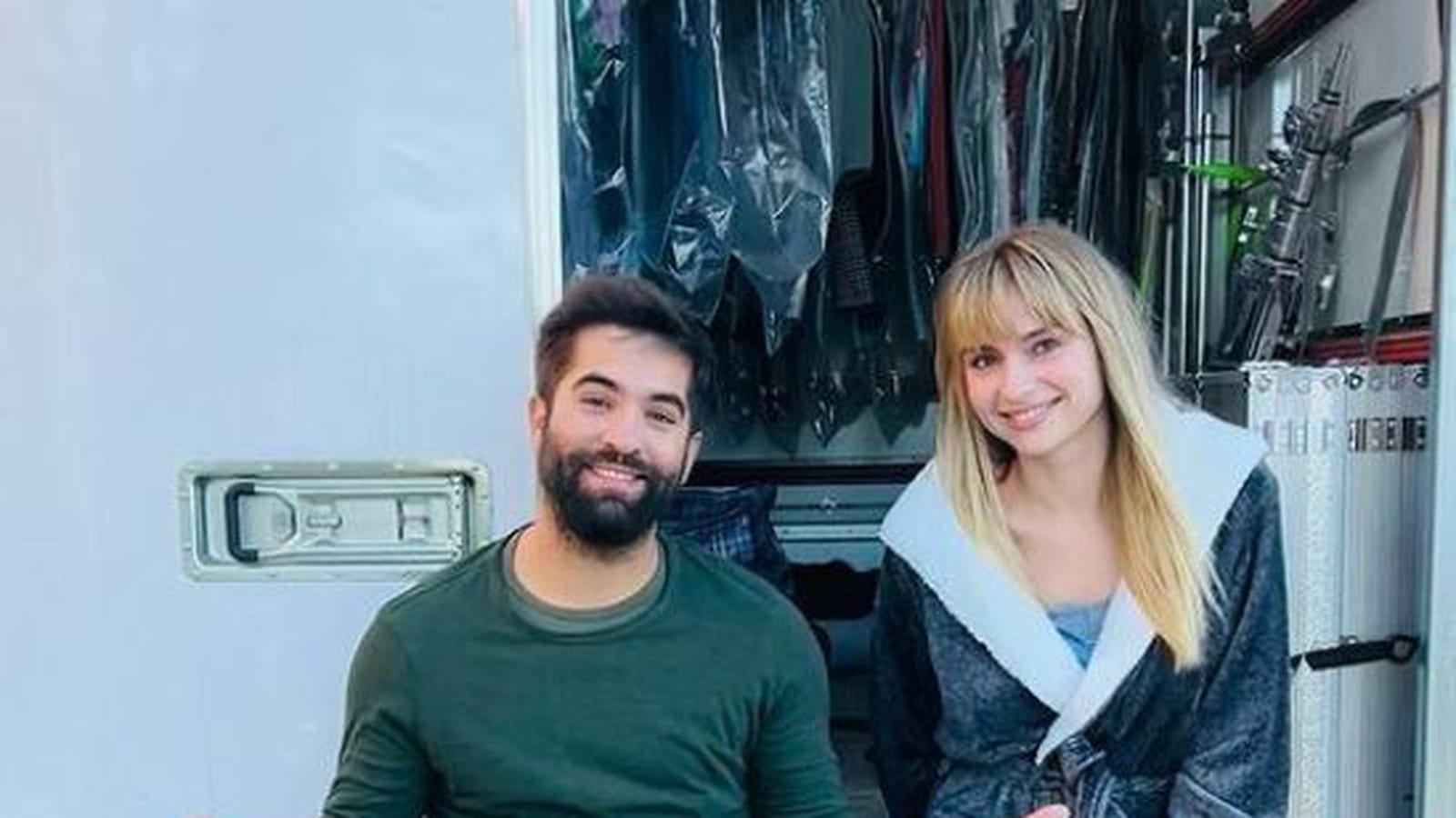 Kendji Girac et Aurélie Pons