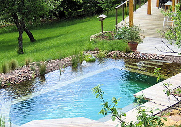 Des piscines intégrées au paysage