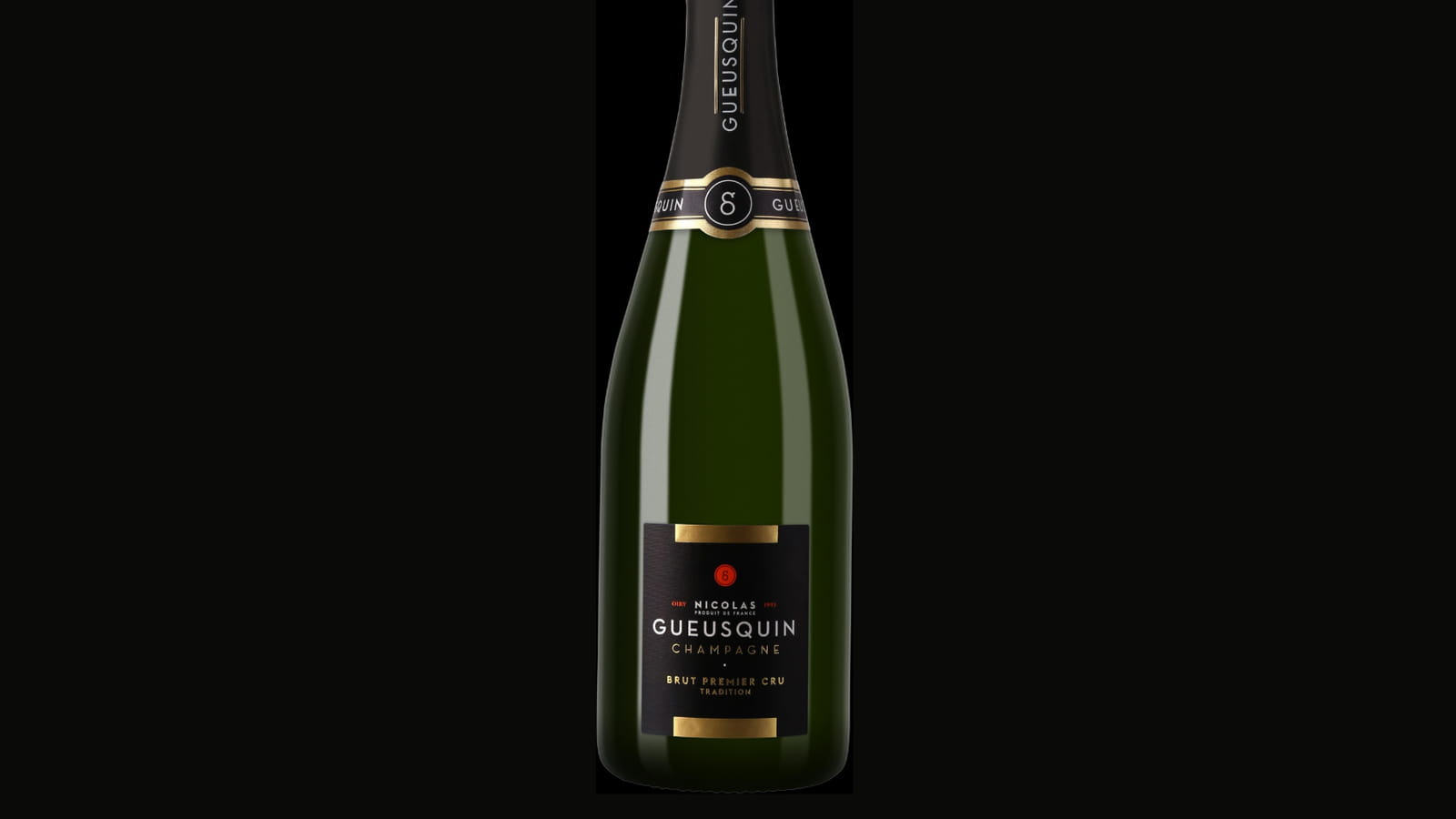 Champagne brut blanc Nicolas Gueusquin 2018