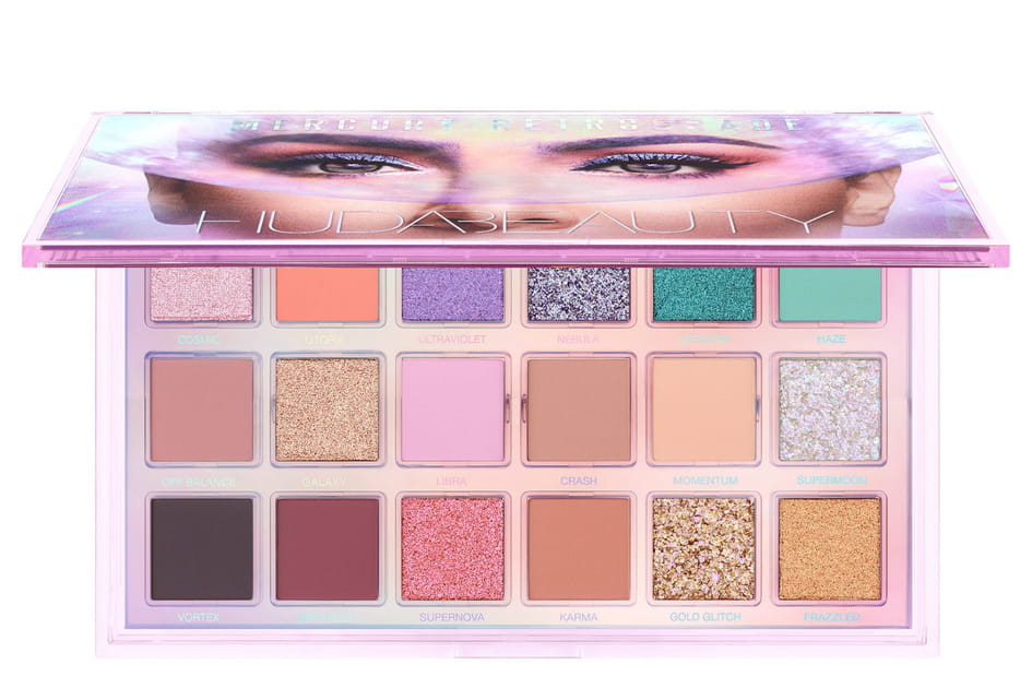 Palette Mercury Retrograde de Huda Beauty