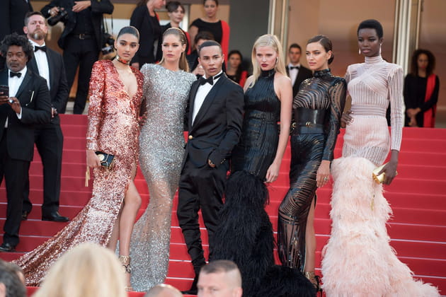 Olivier Rousteing et ses dr&ocirc;les de dames