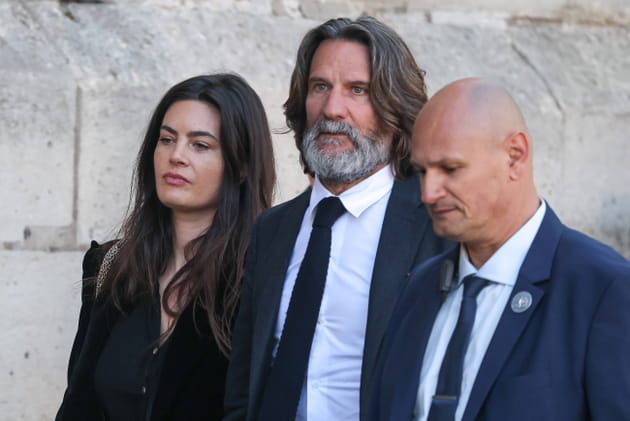 Fr&eacute;d&eacute;ric Beigbeder, ex-compagnon de Laura Smet, aux obs&egrave;ques de Nathalie Baye