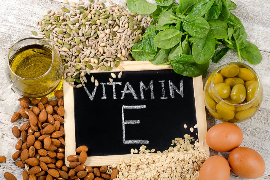 Vitamine E bienfaits, aliments riches, carence