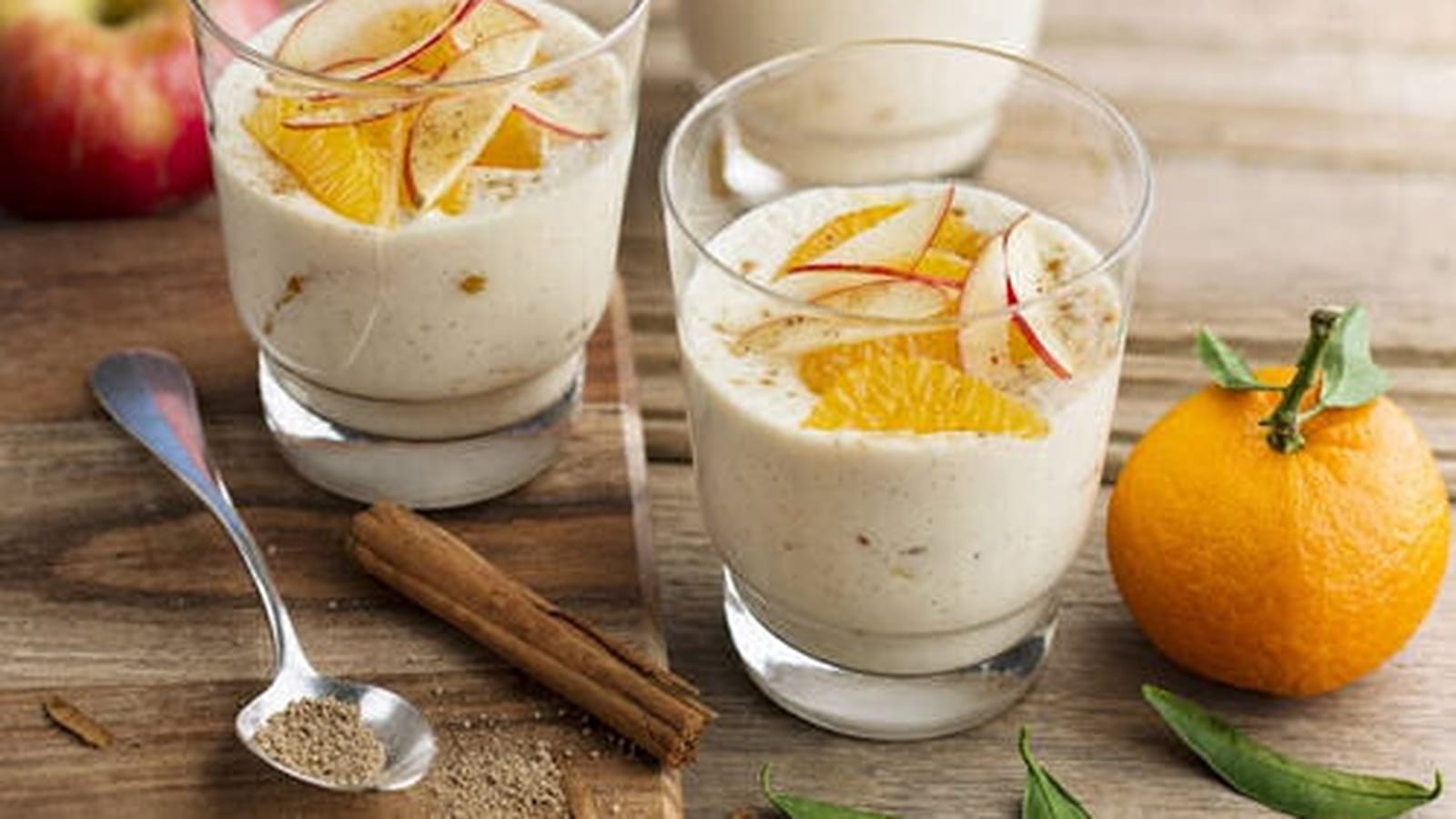 Crème vanille, cannelle et clémentine