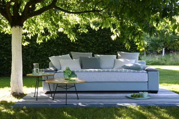 Tapis Bayamo rayé de Pierre Frey