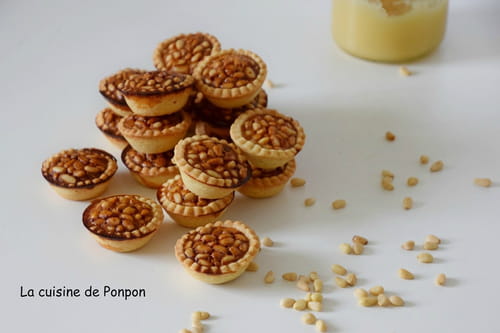 Mini tartelettes aux pignons ou Pignoli