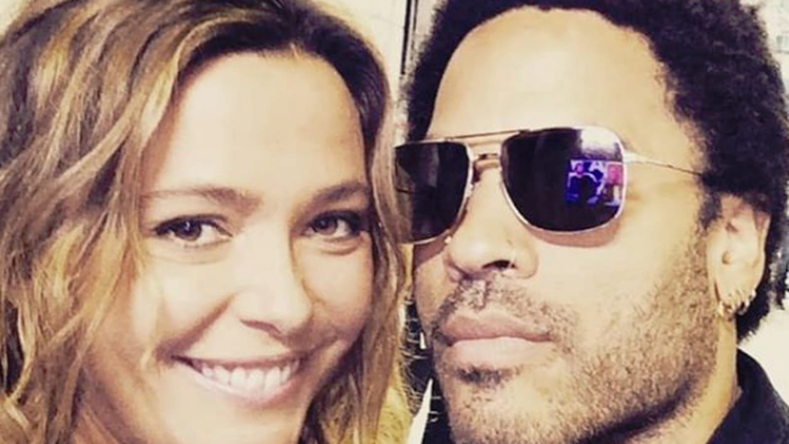 Sandrine Quétier, Lenny Kravitz