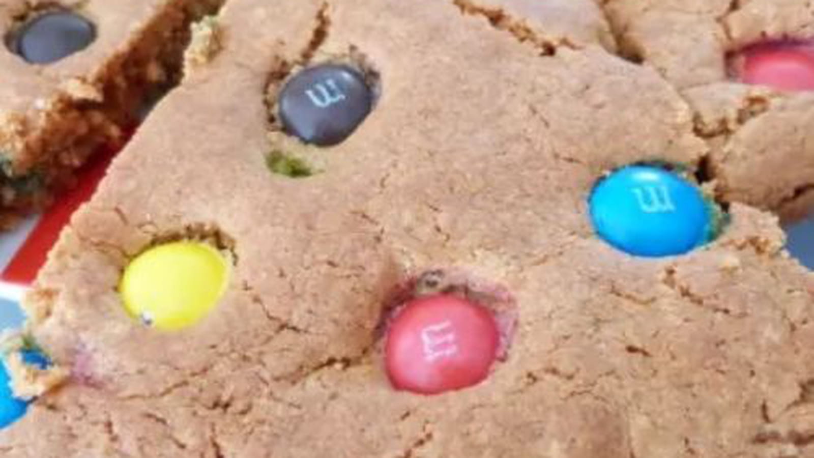 Cookie géant m&ms