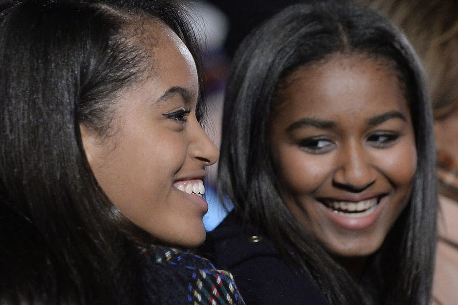 Malia et Sasha Obama