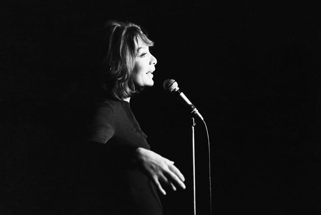 Juliette Gr&eacute;co sur sc&egrave;ne en 1972