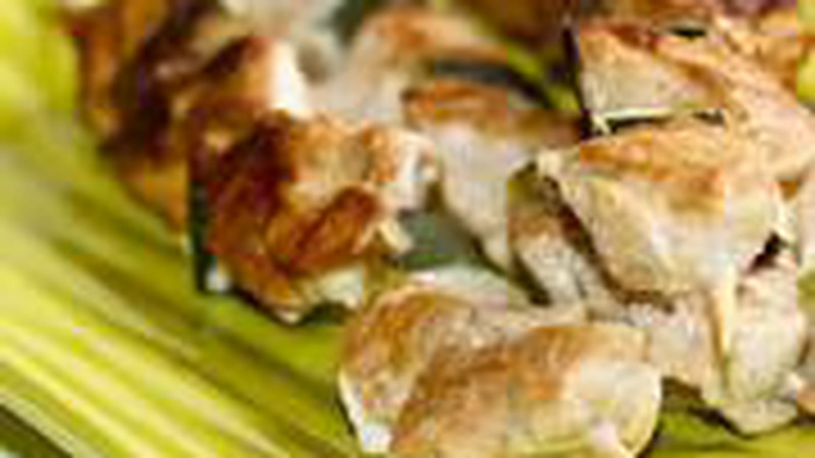 Brochettes de poulet à la mode tandoori