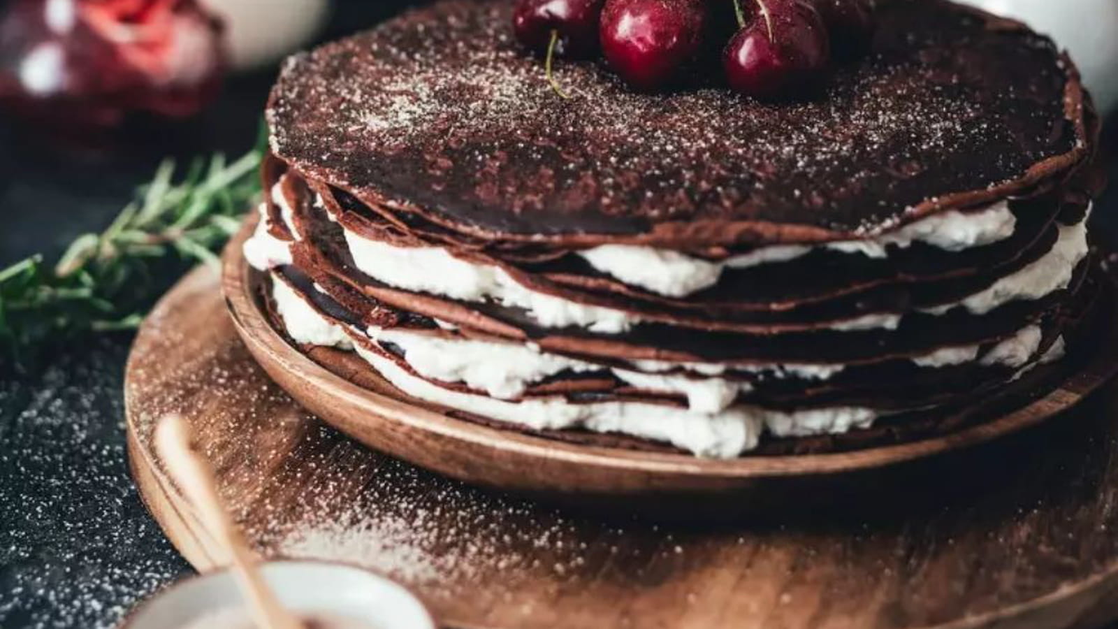 Crêpes façon Forêt Noire