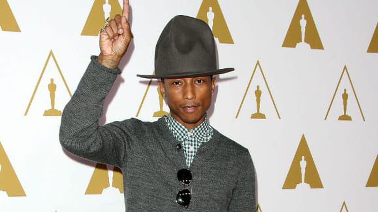 Pharrell Williams le 10 février 2014