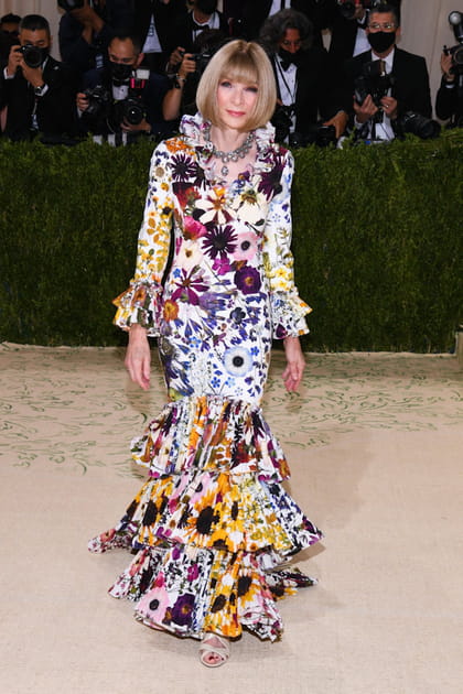 Anna Wintour en Oscar de la Renta