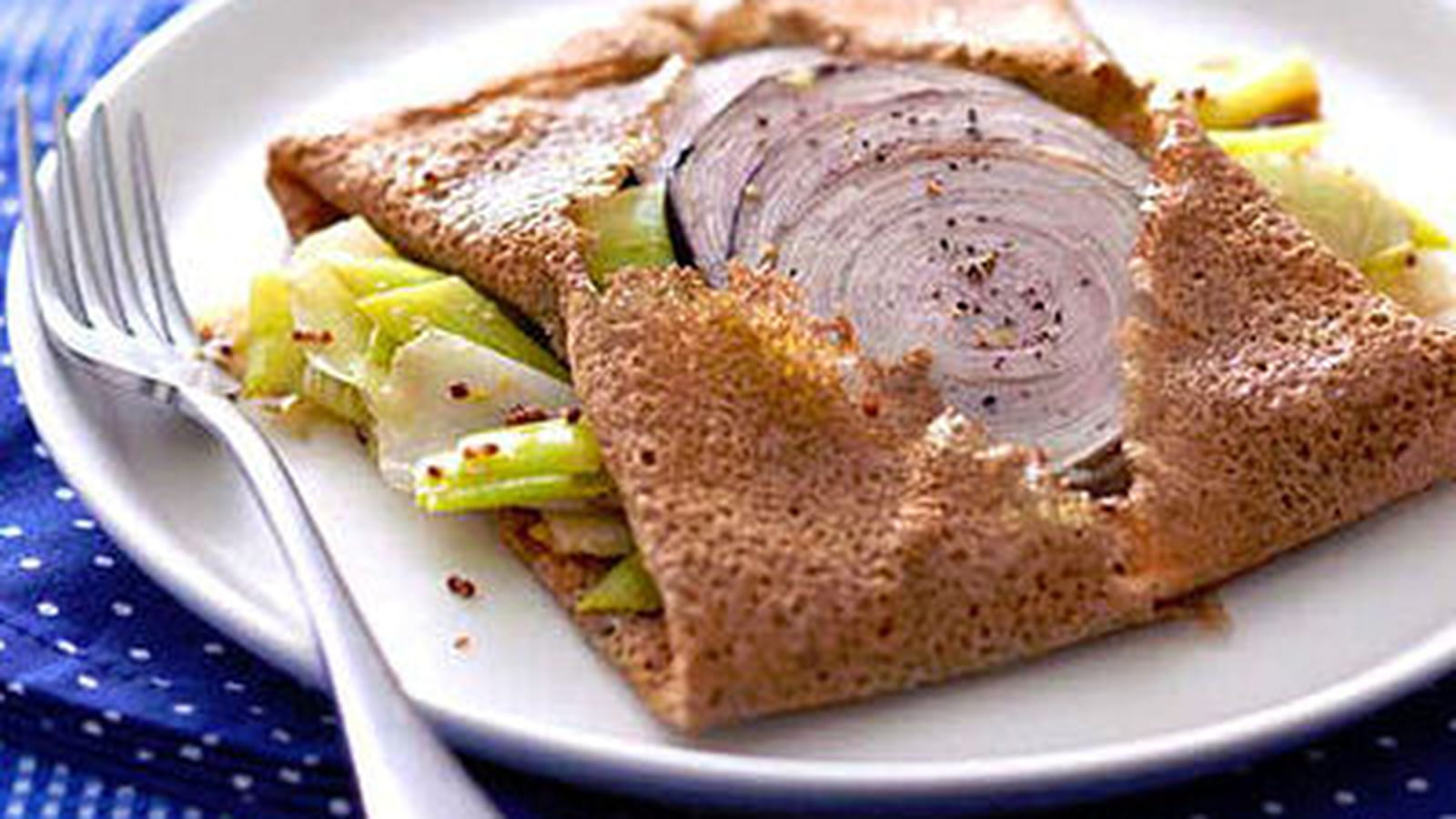 Galette à l'andouille de Guémené