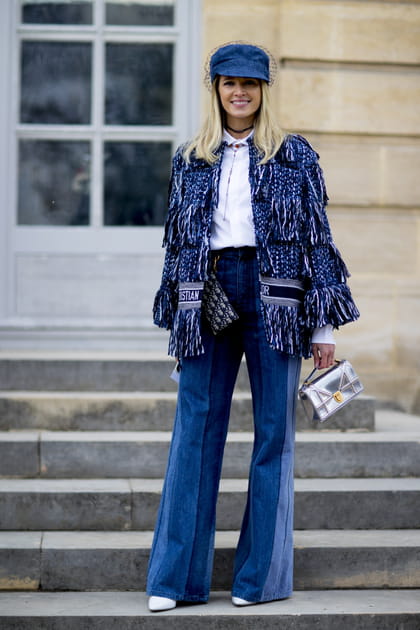 Le denim frang&eacute;