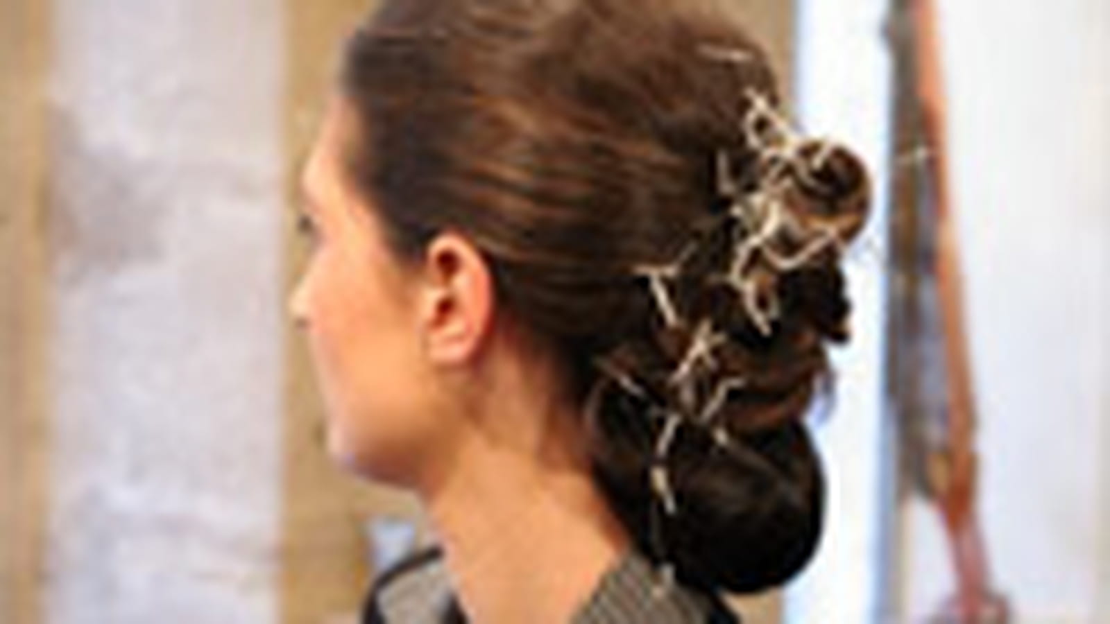 Le chignon espagnol en images