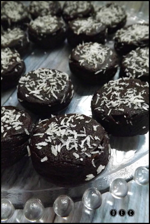 Fondant au chocolat {sans beurre}