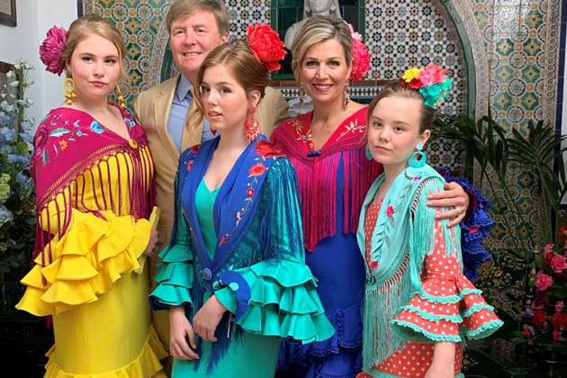 La famille royale des Pays-Bas vous souhaitent une bonne ann&eacute;e