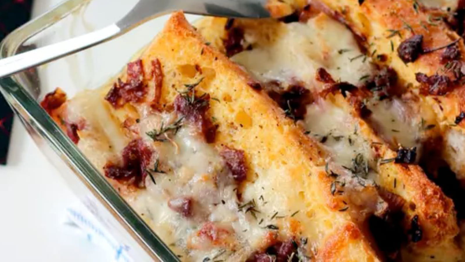 Pain perdu au jambon Belotta