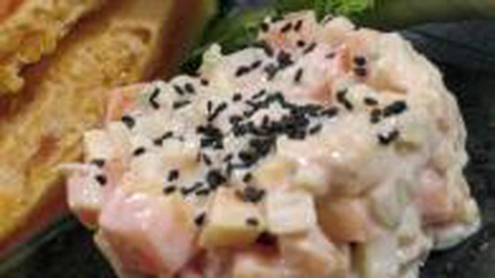 Tartare fenouil papaye