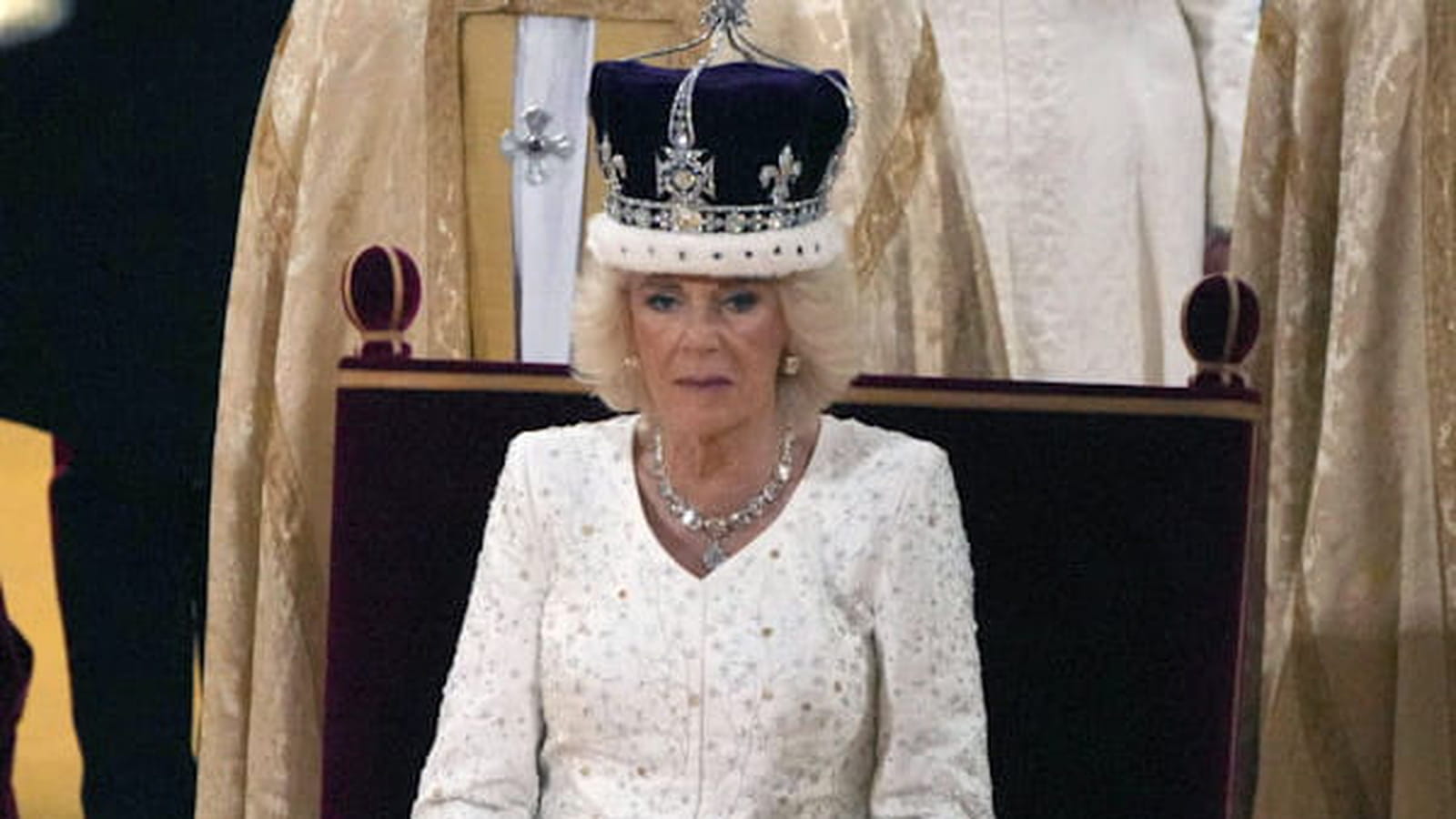 Camilla Parker-Bowles le 6 mai 2023