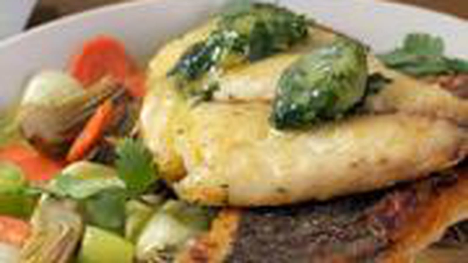 Filet de daurade à la coriandre