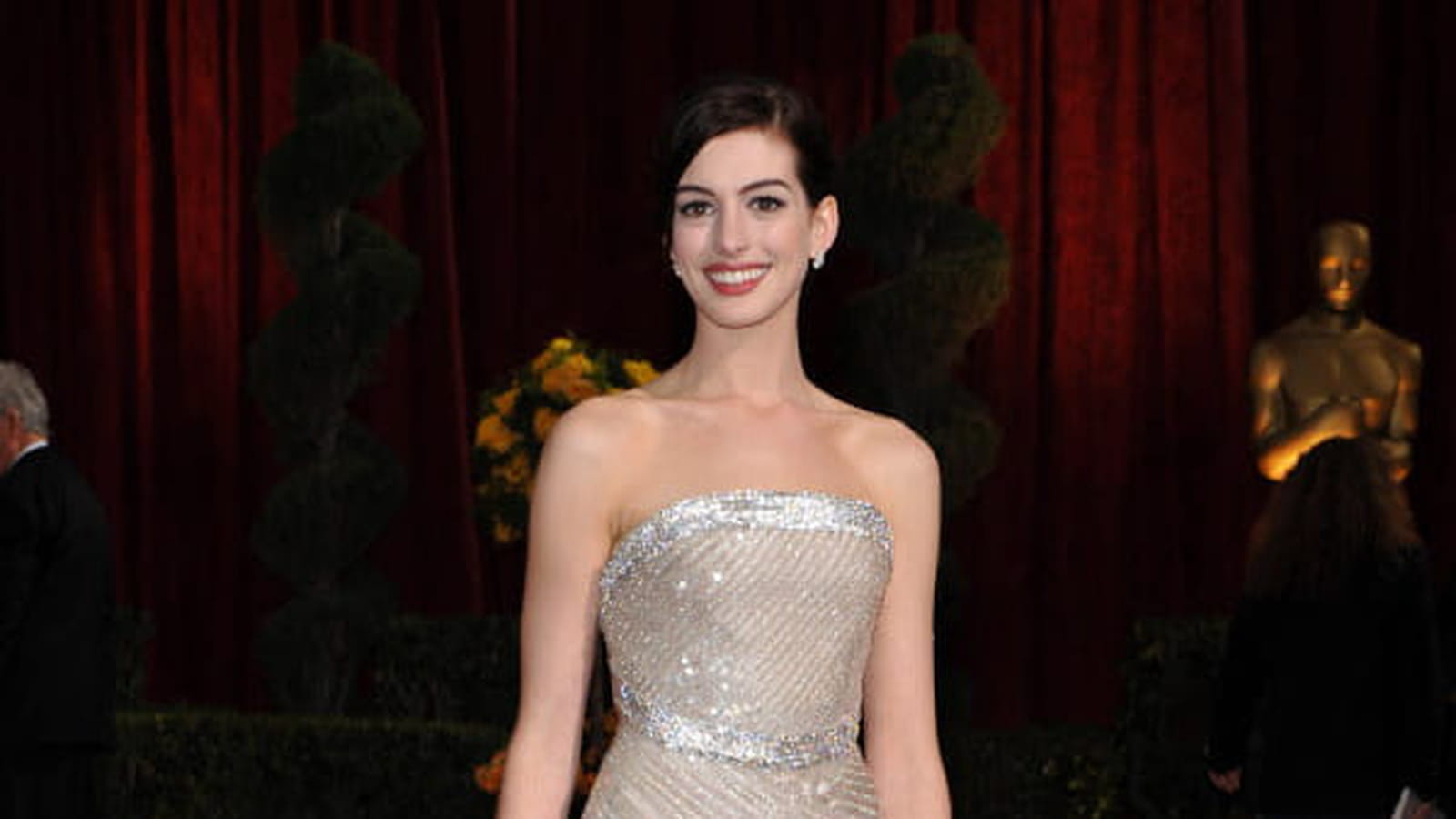 Anne Hathaway le 22 février 2009