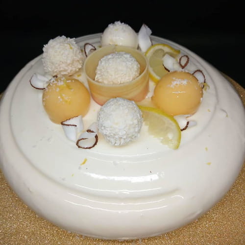 entremet citron coco