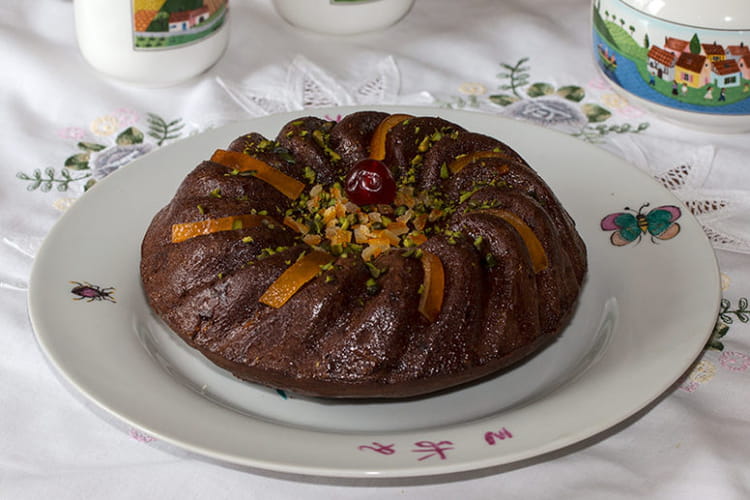 Recette De Gateau Au Vin Rouge Chocolat Et Oranges Confites