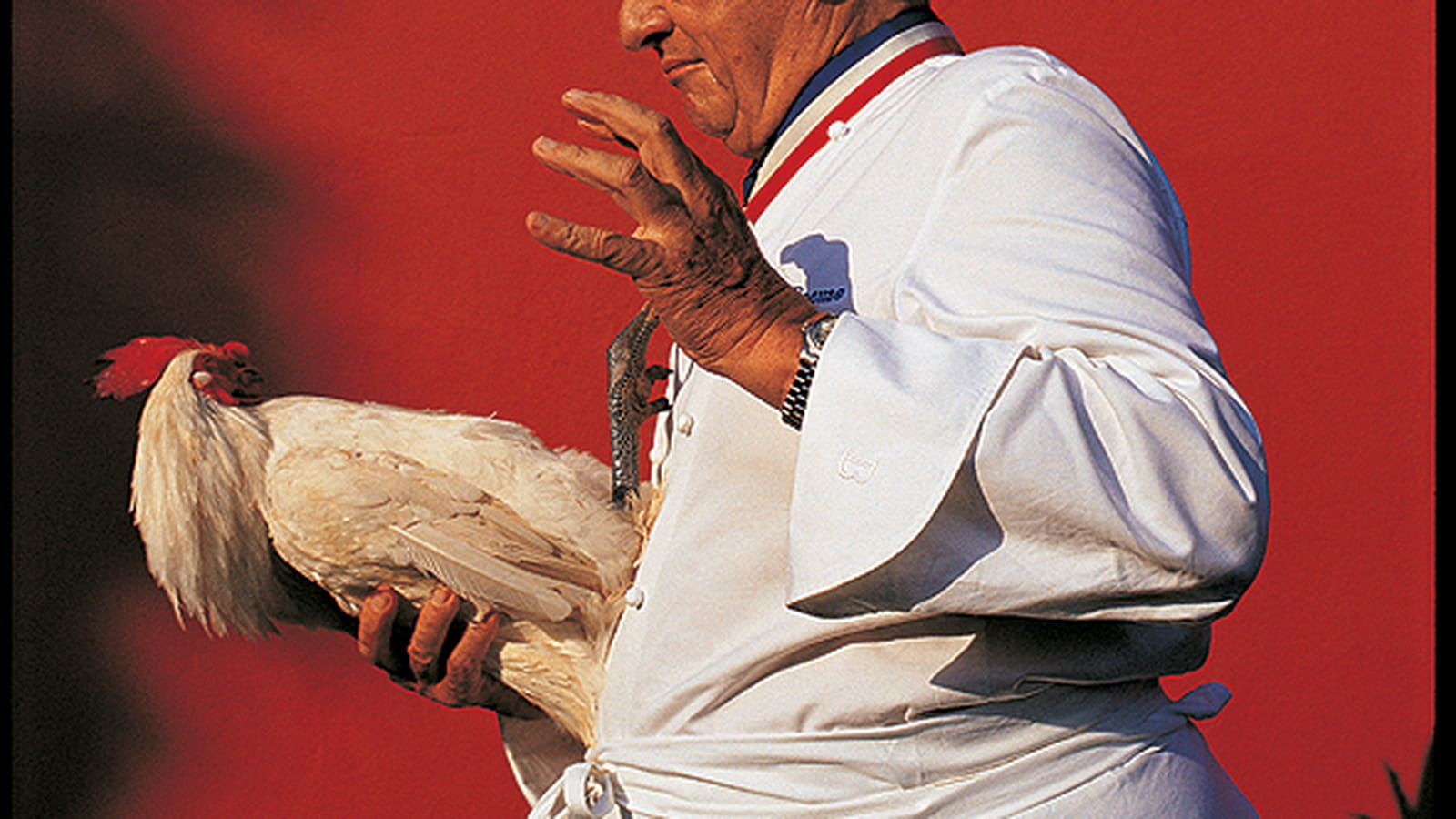 Paul Bocuse et le coq