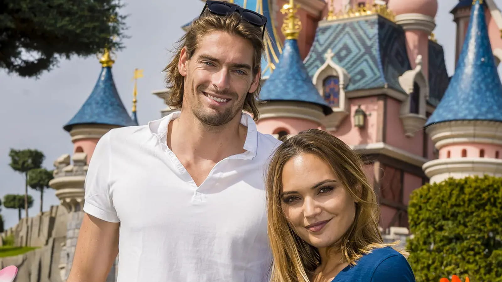 Valérie Bègue et Camille Lacourt