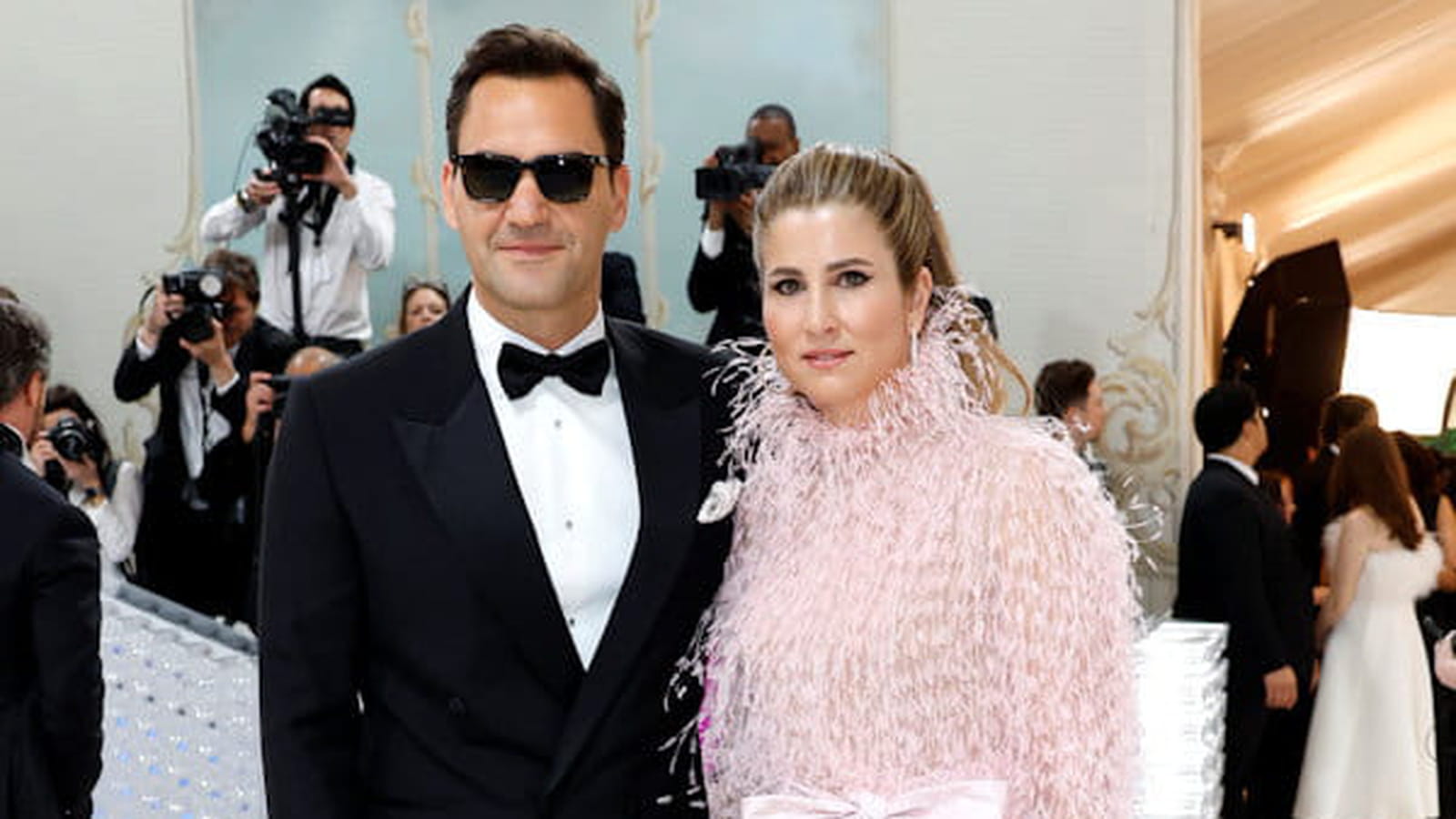 Roger et Mirka Federer le 1er mai 2023