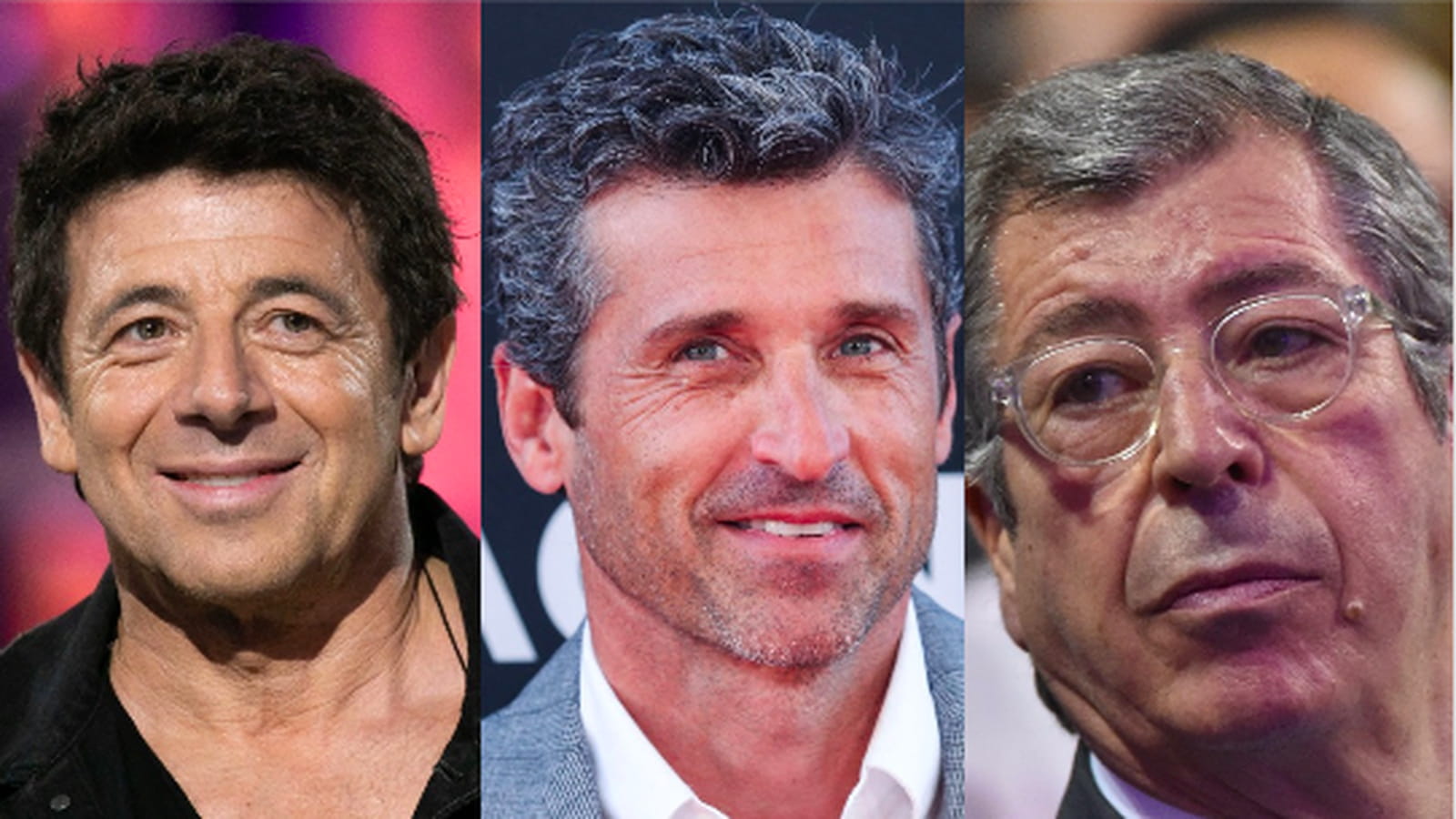 Patrick Bruel, Patrick Dempsey et Patrick Balkany