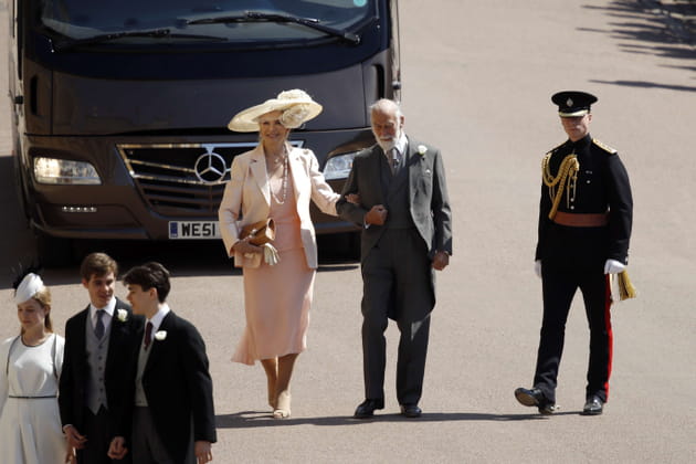Le prince Michael de Kent et son &eacute;pouse Marie-Christine von Reibnitz