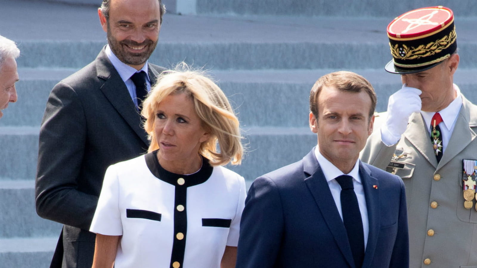 Brigitte et Emmanuel Macron