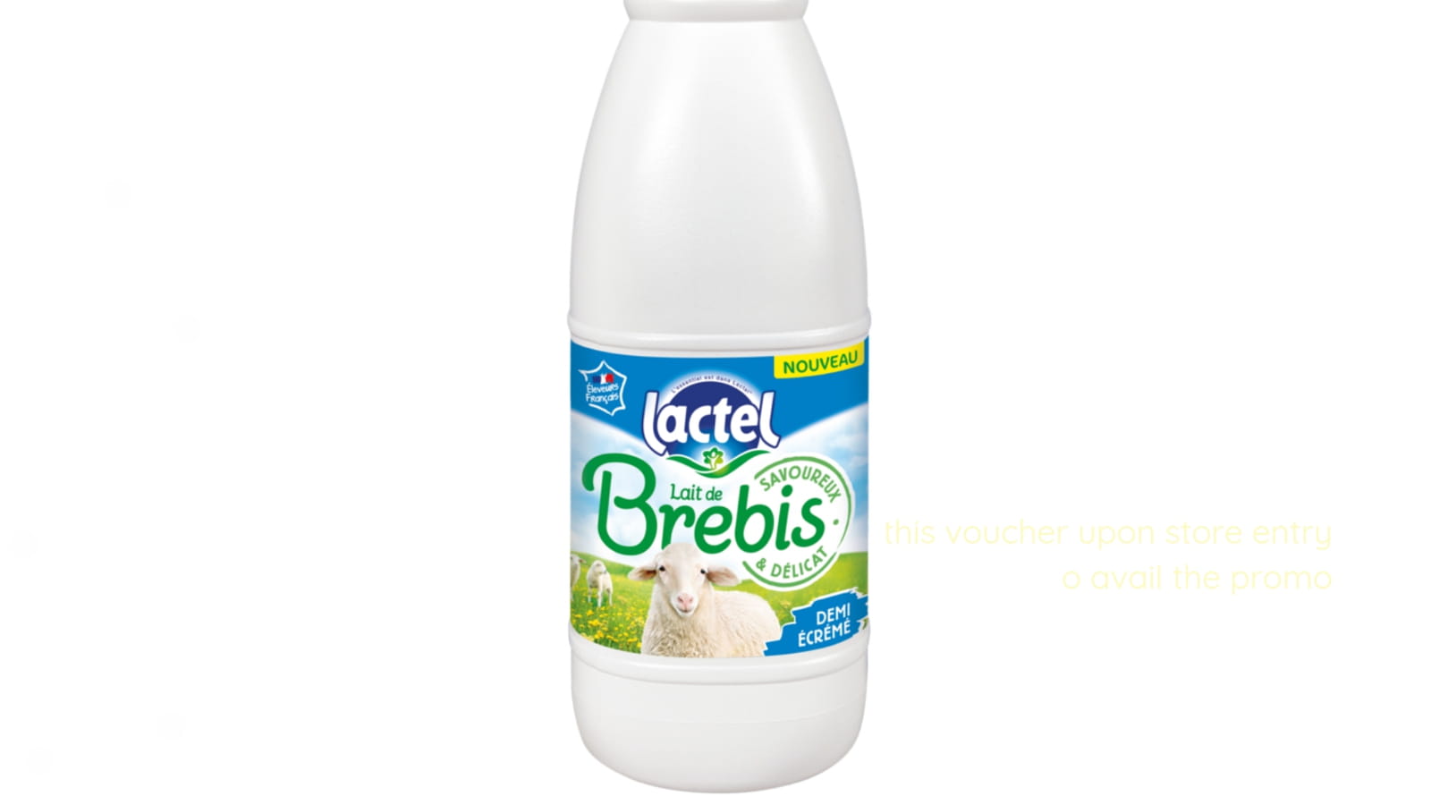 Le lait de brebis de Lactel